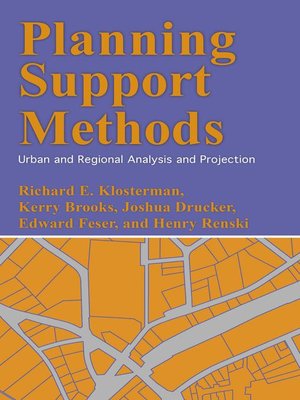 cover image of Planning Support Methods